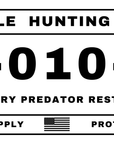 Hunting License Sticker