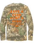 Save a Deer - Camo Long Sleeve