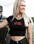 De4d P3dos Don't Reoffend™ Embroidered Baby Tee