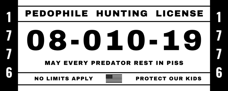 Hunting License Sticker – American Outlaws Co