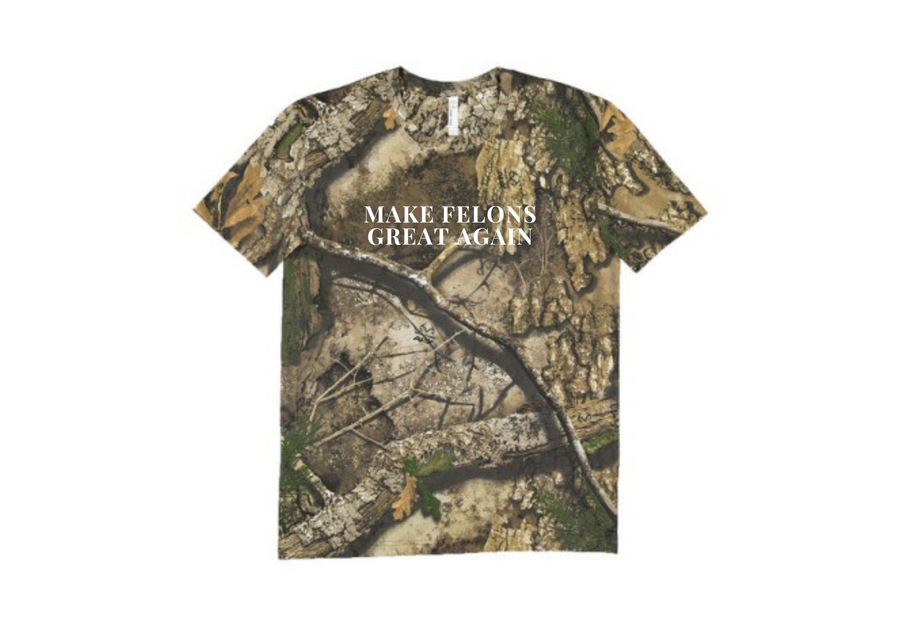 Make Felons Great Again Camo T-Shirt