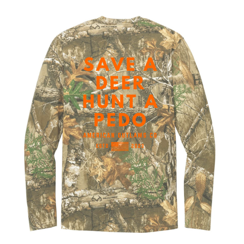 Save a Deer - Camo Long Sleeve