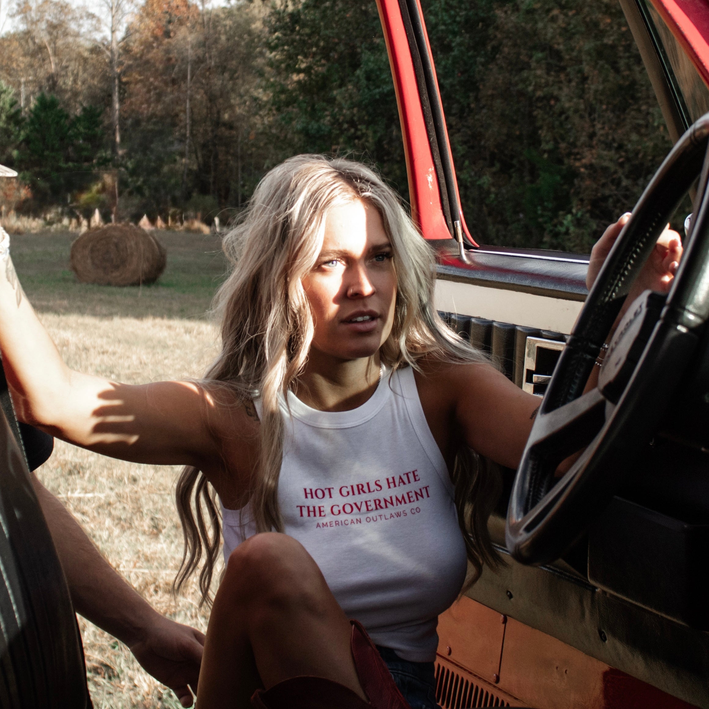 Hot Girls Hate the Government Tank