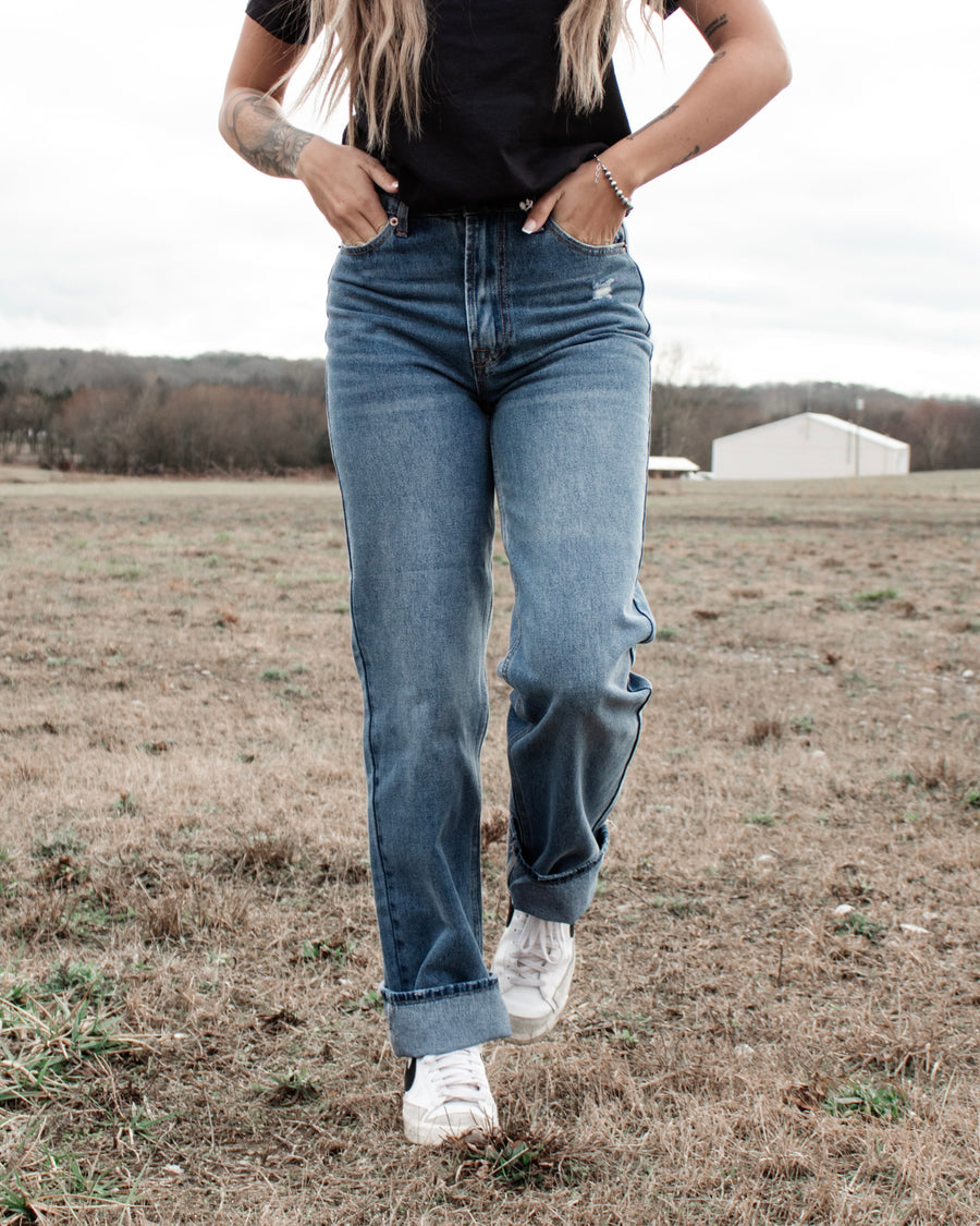 Relaxed Denim Jeans