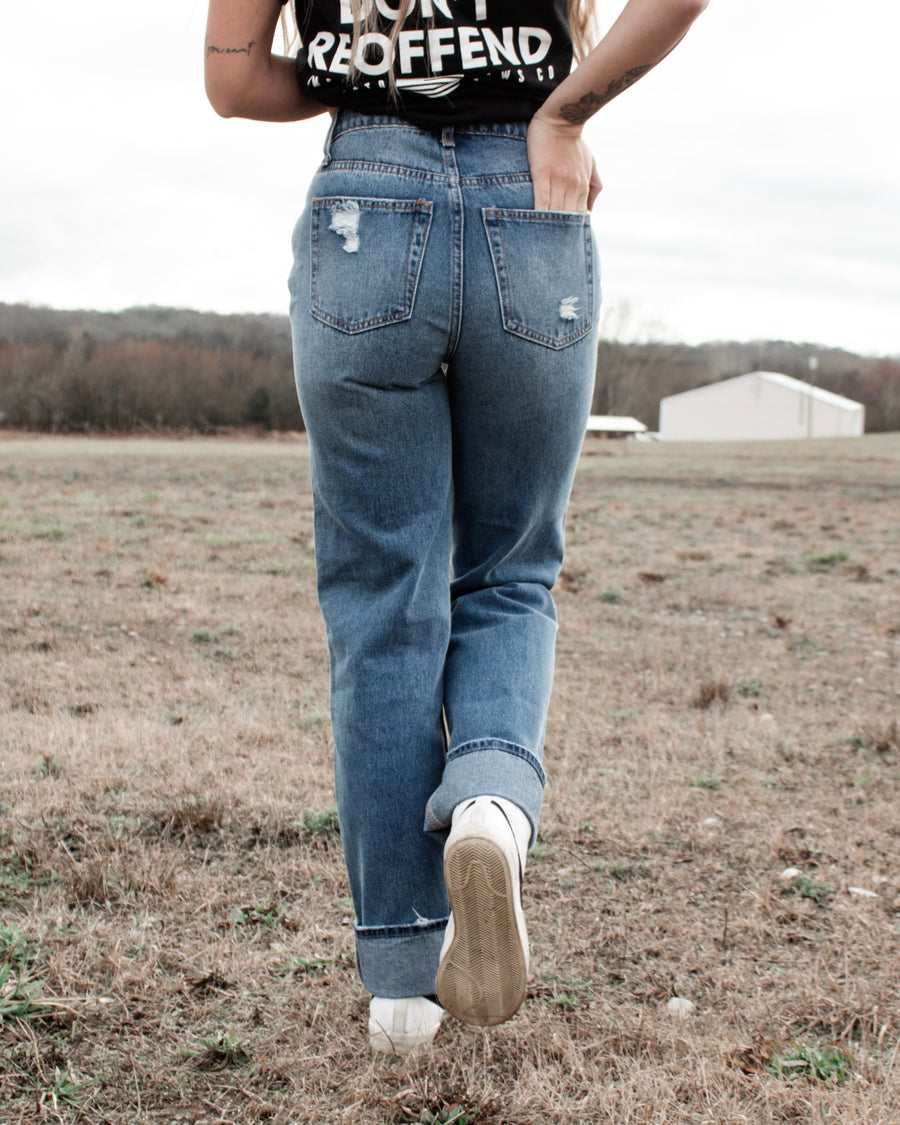 Relaxed Denim Jeans