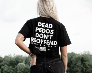 Dead Pedos Don't Reoffend Crop Top