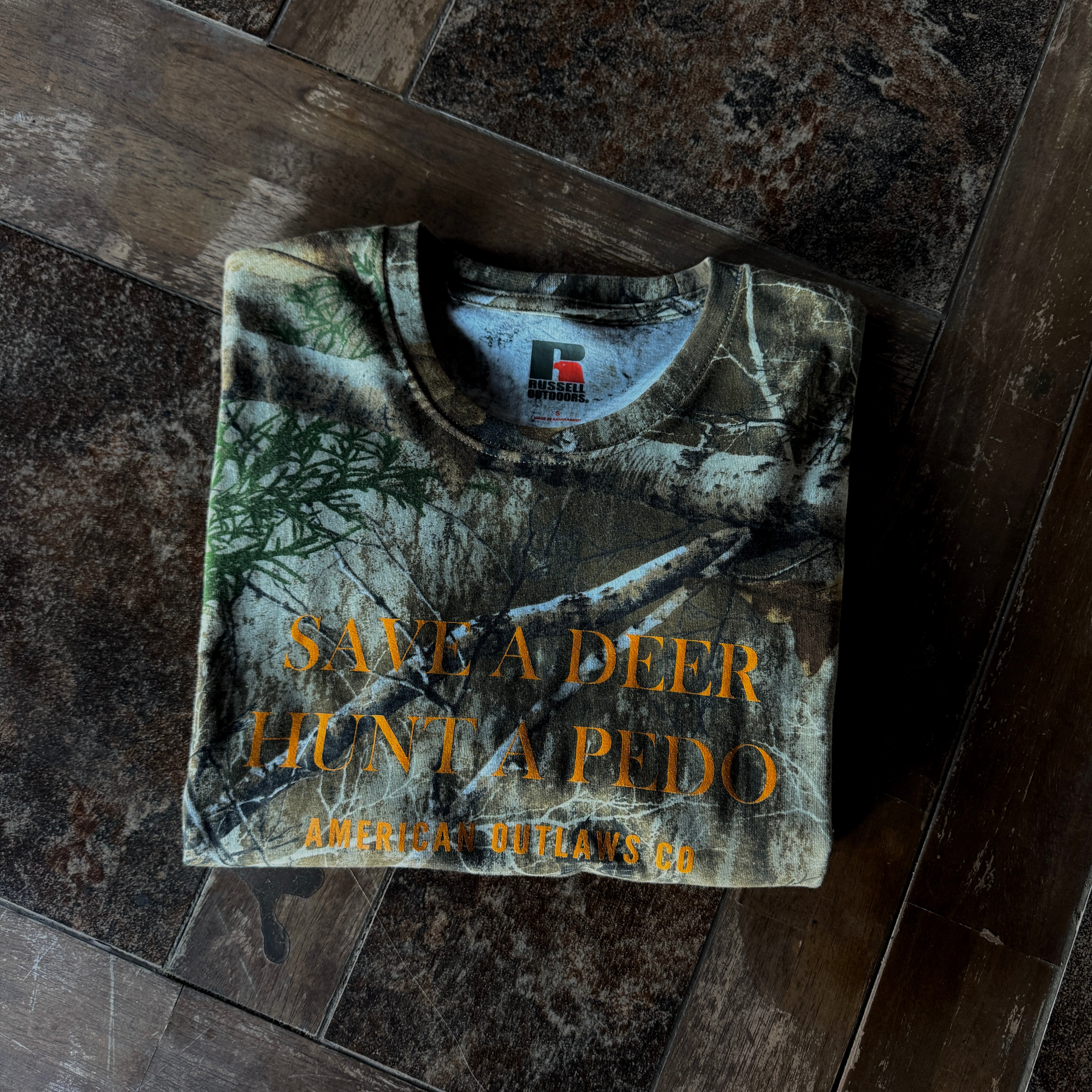 Save a Deer Camo T-Shirt | 100% Cotton Unisex Tee