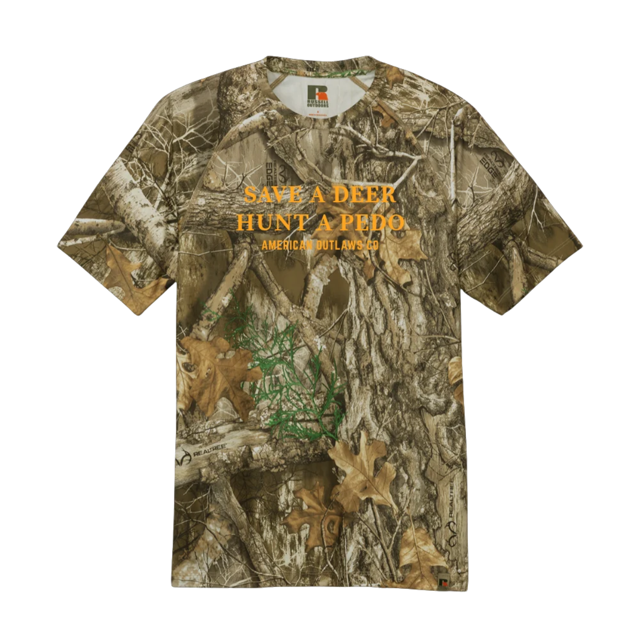 Save a Deer Camo T-Shirt | 100% Cotton Unisex Tee
