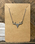 Deer Head Charm Necklace