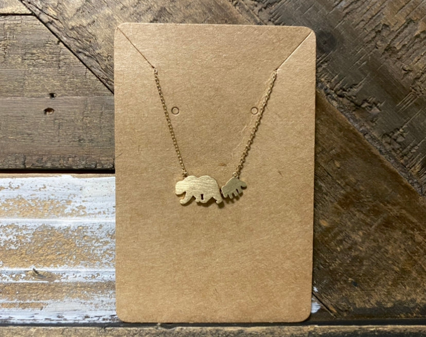 Mamma Bear Necklace